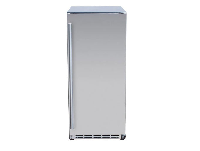 True Flame - 15" Outdoor Rated Fridge w/Stainless Door - TF-RFR-15S