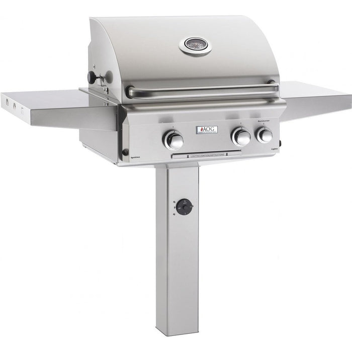 American Outdoor Grill - "L" Series 24” Grill Only w/In-Ground Post - 24NGL-00SP