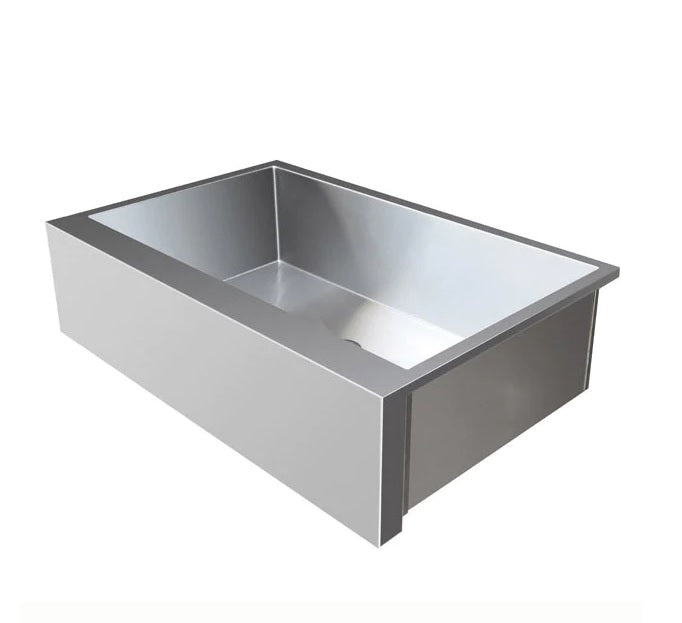True Flame - 32" Outdoor Rated Farmhouse Sink - TF-NK-32FH