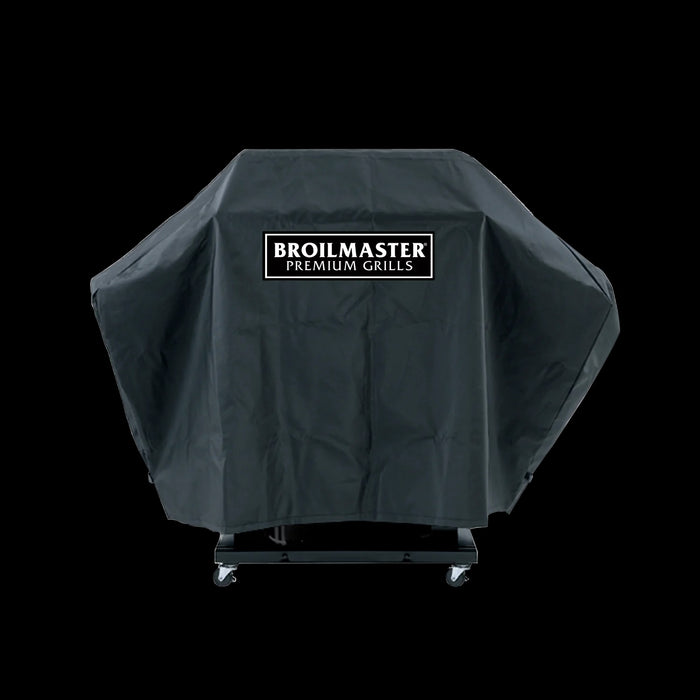 Broilmaster - Full Length Cover for Broilmaster grill w/2 Side Shelves, Black - DPA110