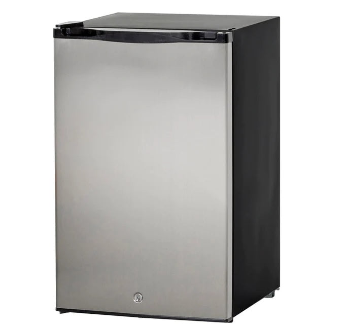 True Flame - 21" 4.2C Compact Fridge Right to Left Opening - TF-RFR-21S-R
