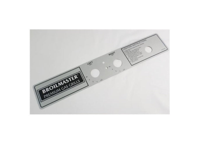 Broilmaster - Label (Electronic Ignitor) fits P4X, P4, D4 - B101518