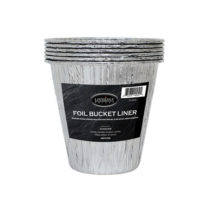 Louisiana Grills - Foil Bucket Liners (6 pk) - 40250