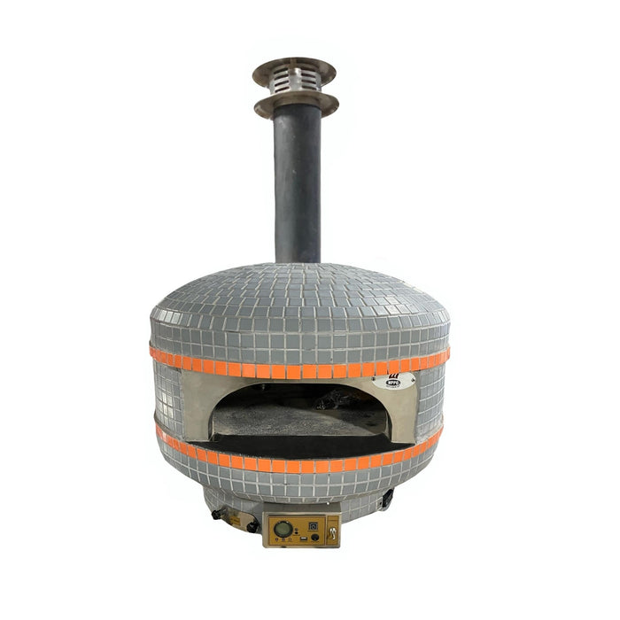 WPPO - Lava 28” - 48" Professional Digital Wood Fired Oven W/ Convection Fan - WKPM-D700
