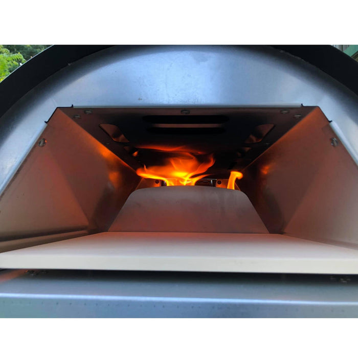 WPPO - Le Peppe Black Portable eco wood fired oven - BLK,RED - WKE-01-BLK