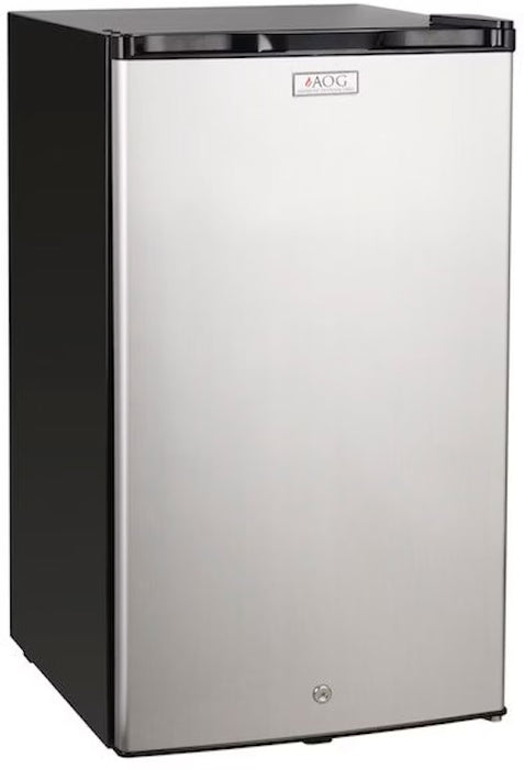 American Outdoor Grill - AOG Refrigerator 4.0 cu. ft. below counter w/lock (reversible door hinge) - REF-21
