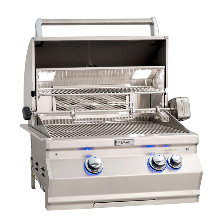 Fire Magic Built-In Grill Fire Magic Aurora A430i Built-In Grill 24" With Analog Thermometer - Natural Gas / Liquid Propane