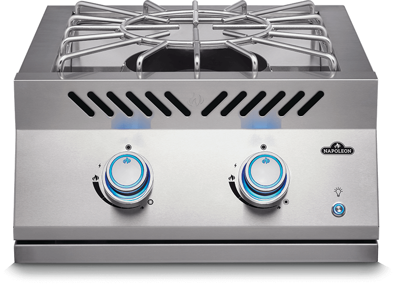 Napoleon Grills Built-in Grills Napoleon Grills - Built-in 700 Series Power Burner Stainless Steel with Stainless Steel Cover