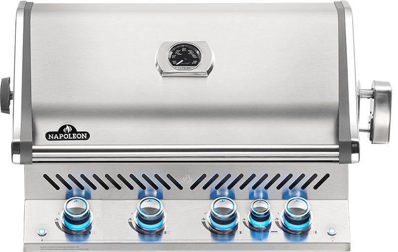 Napoleon Grills Built-in Grills Napoleon Grills - Built-in Prestige PRO™500 RB Stainless Steel with Infrared Rear Burner