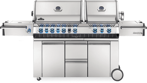 Napoleon Grills Gas Grills Napoleon Grills - Prestige PRO™ 825 RSBI Stainless Steel with Power Side Burner, Infrared Rear & Bottom Burners