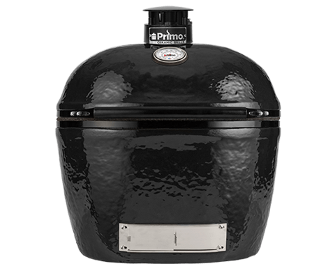 Primo Ceramic Grills Charcoal Grill Primo Ceramic Grills Oval X-Large Freestanding Charcoal Grill All-In-One (Heavy-Duty Stand, Side Shelves, Ash Tool and Grate Lifter)