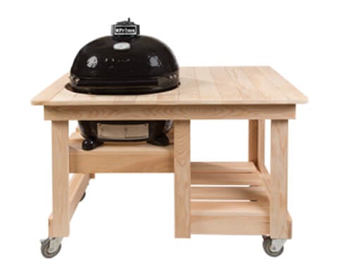 Primo Ceramic Grills Grill Table Primo Ceramic Grills Cypress Countertop Table for Junior 200 Charcoal Grill