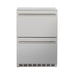 Summerset Refrigerator Summerset - Outdoor Kitchen 24" 5.3c Deluxe 2-Drawer Refrigerator - 304 Stainless Steel