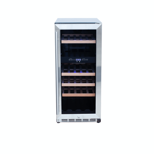 Summerset Wine cooler Summerset - Outdoor Refrigerator 15" 3.2C Dual Zone Wine Cooler - 304 Stainless Steel